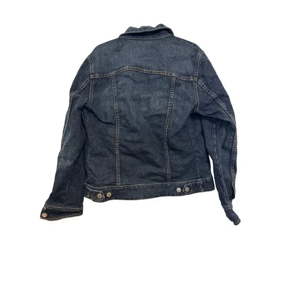 J.Crew Denim Jacket Women’s Small Blue Button-Up Long Sleeve Casual Jean Jacket - Picture 2 of 9